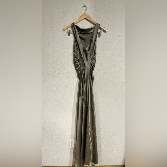 Reformation | NWT! Anaiis Silk Dress In Morel Size: 6 - Picture 4 of 7